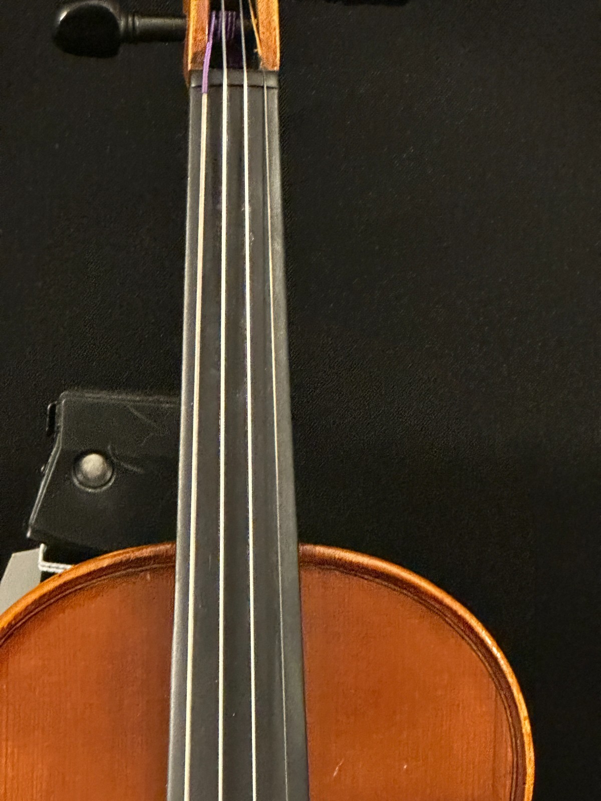 Franz Hoffmann Prelude 1/4 Violin with fine tuners, comes with case and new bow - Image 4