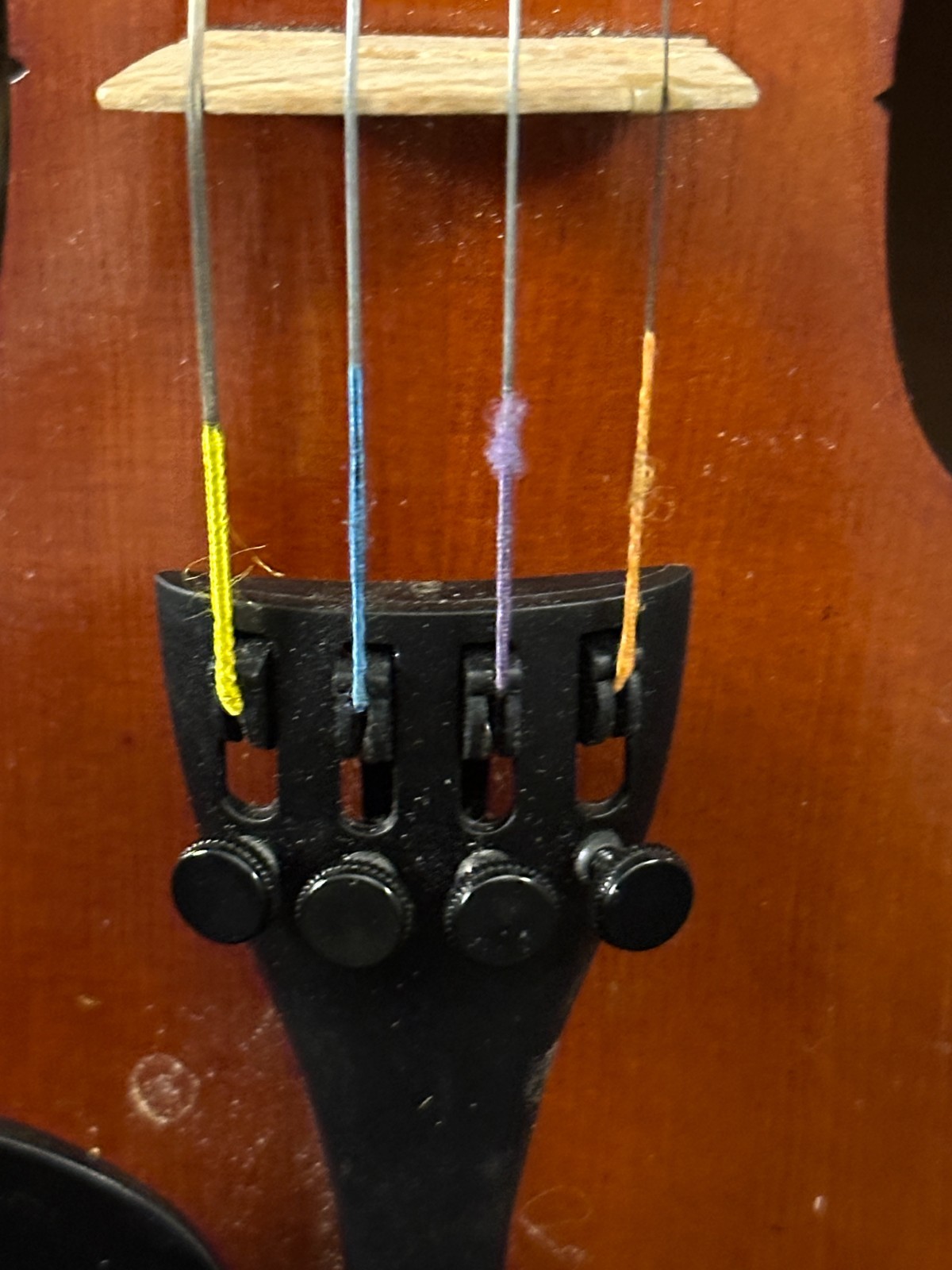 Franz Hoffmann Prelude 1/4 Violin with fine tuners, comes with case and new bow - Image 8