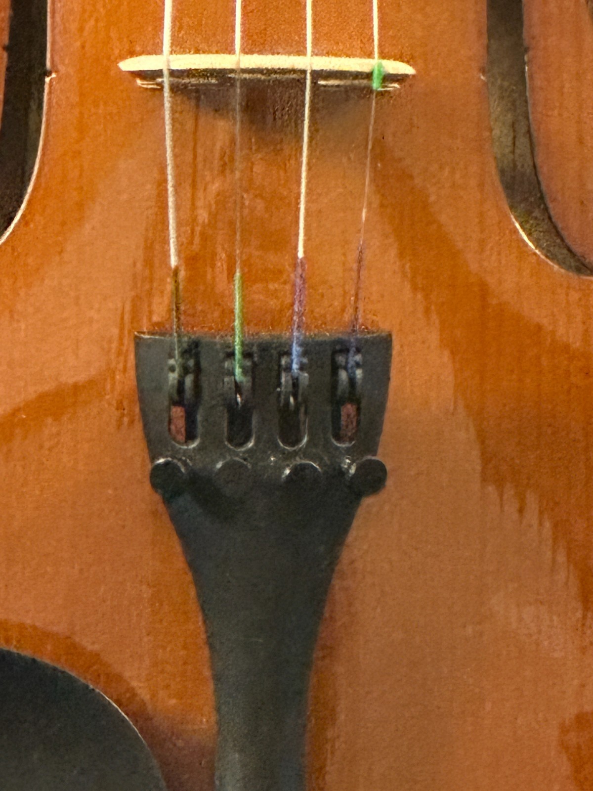 Franz Hoffman Prelude 4/4 Violin Outfit, new bow, case with straps, fine tuners - Image 6