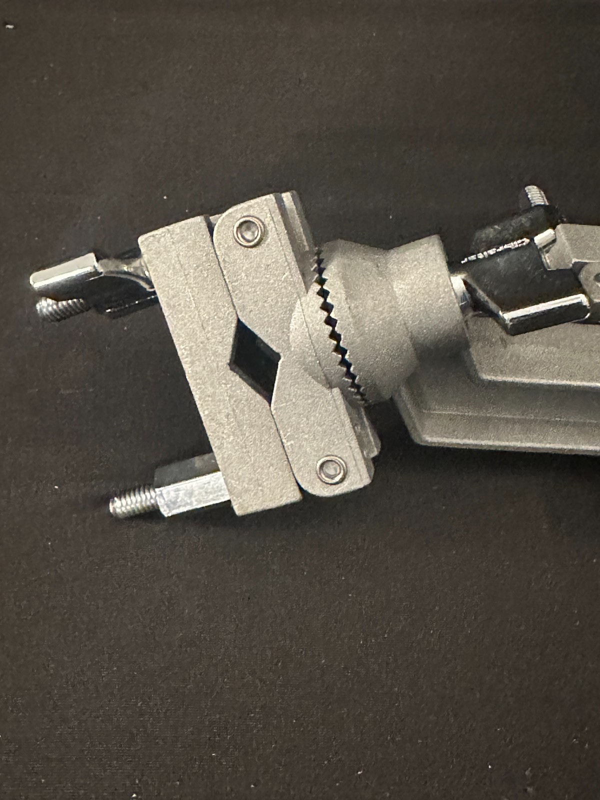 Gibraltar Percussion Utility Clamp, brushed silver, chrome, L-shaped - Image 9