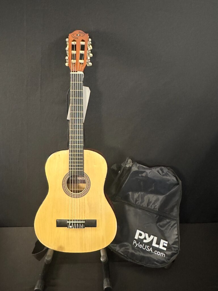 Pyle PGACLS30 Junior Classical Guitar 30" with strap and black gig bag