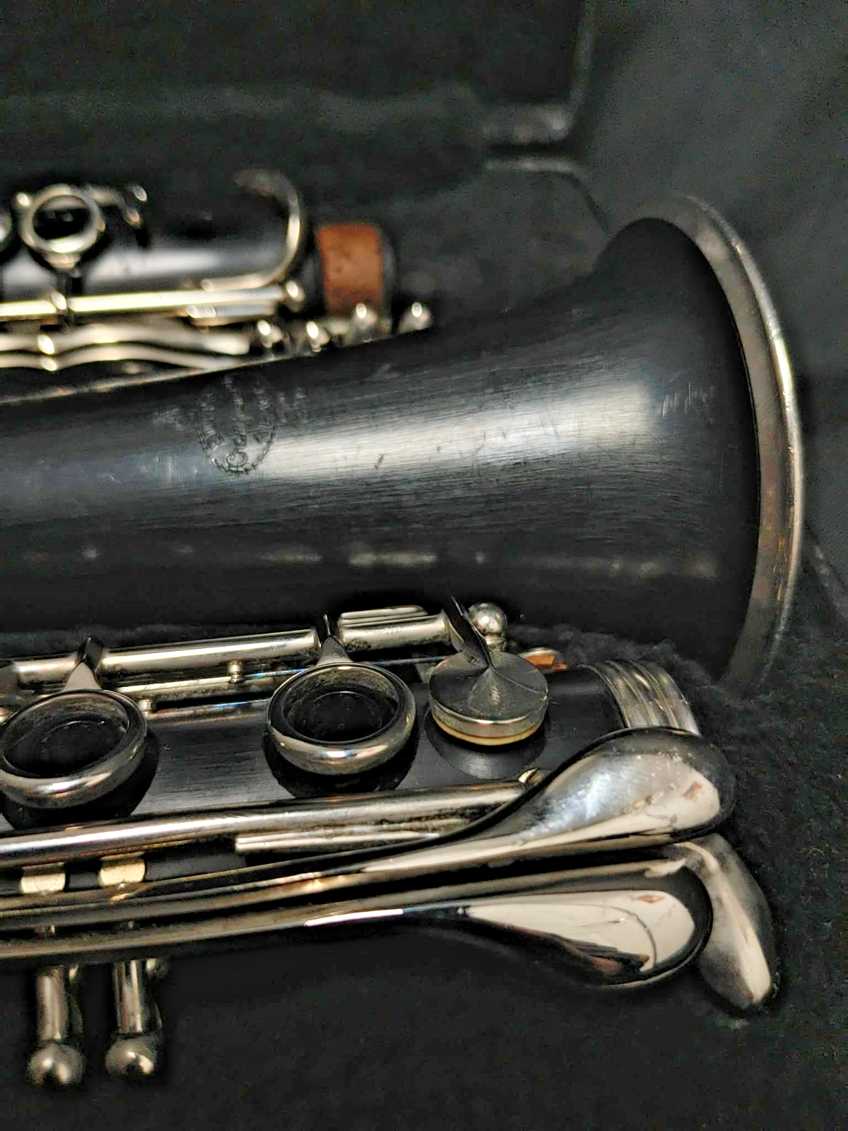Buffet Student Clarinet, made in Germany with Brillhart 3* mouthpiece and case - Image 6