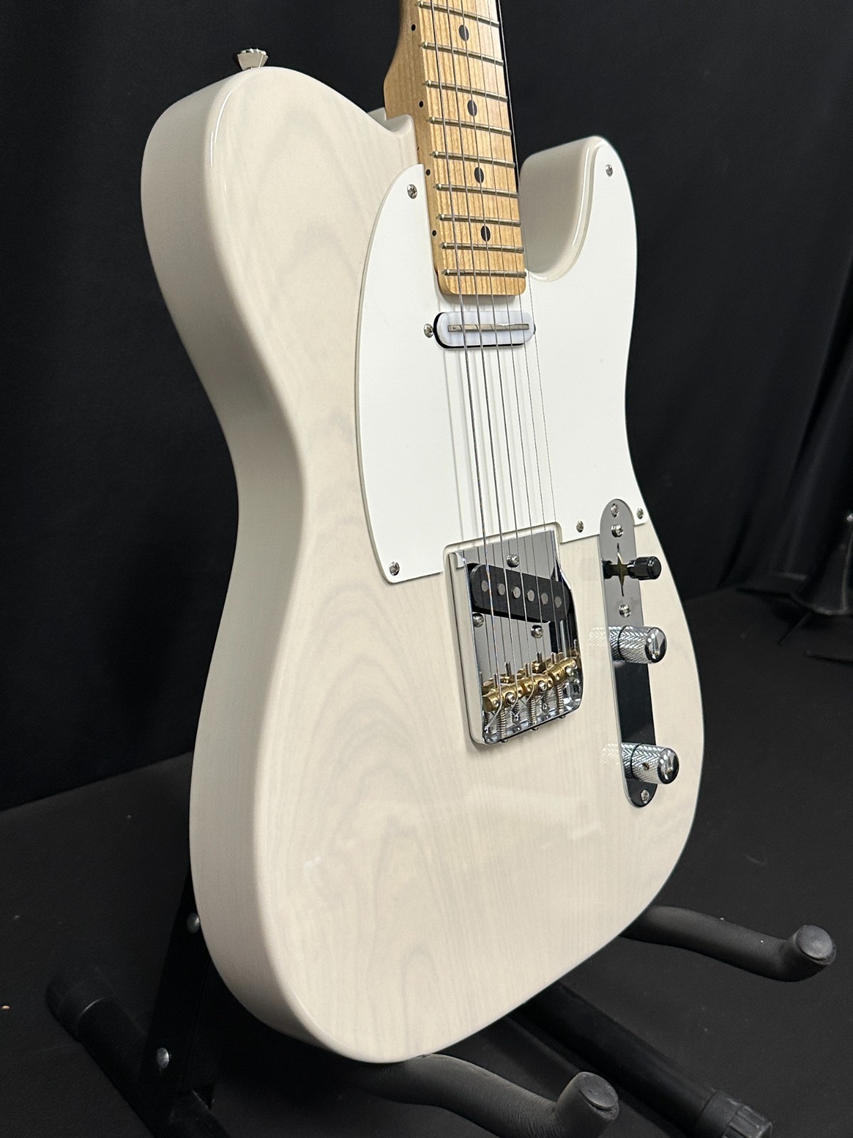 Momose MTL2-STD/m WBD Electric Guitar, white, with gig bag, Japanese handmade - Image 10
