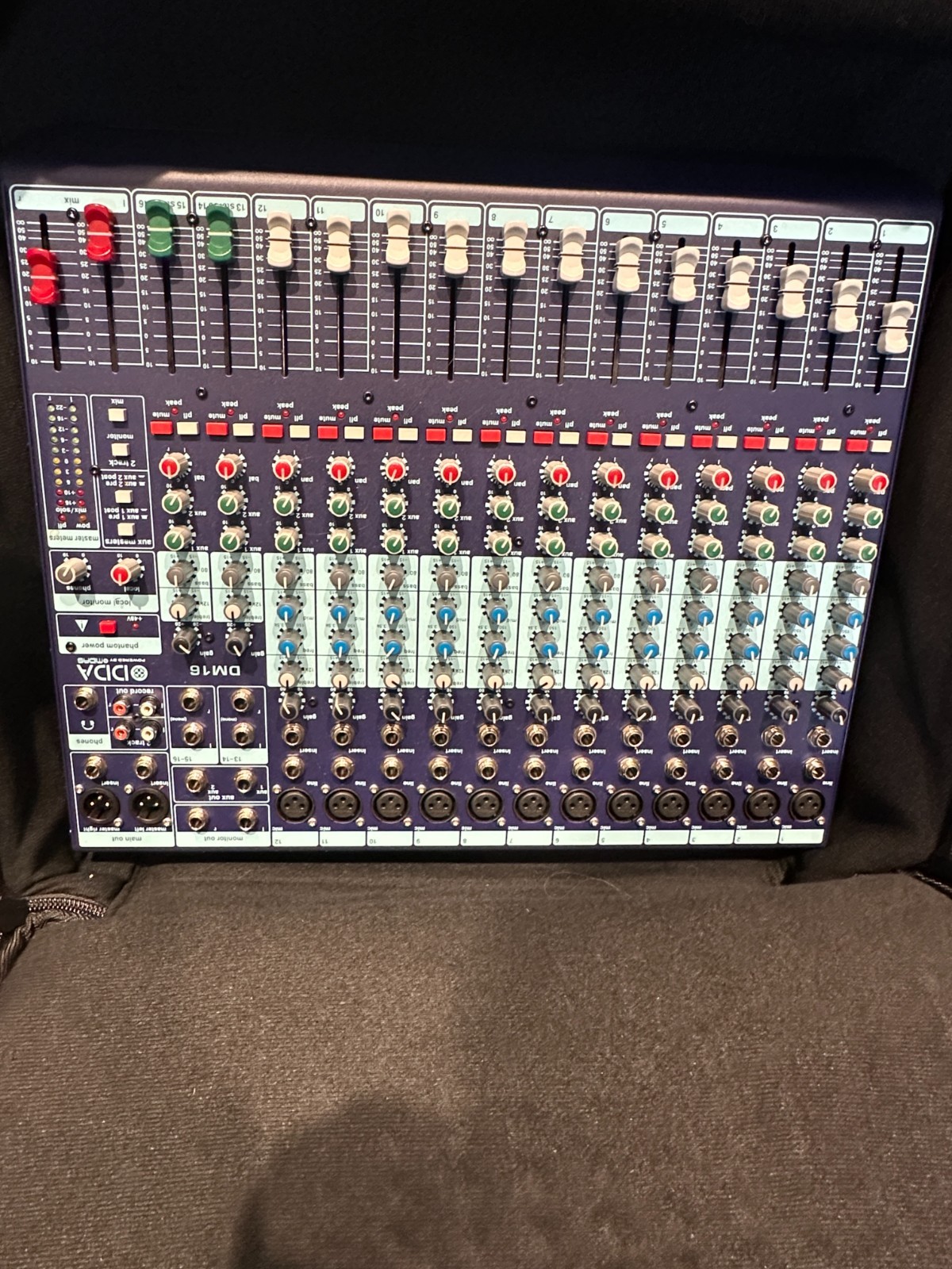JBL Complete PA System with Midas mixing board, mics, mic stands, speakers,cases - Image 3
