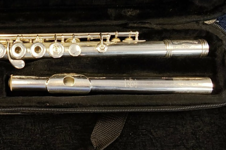 Vintage Gemeinhardt Hand Sterling Crafted Silver Open-Hole Flute C-Foot - Image 4