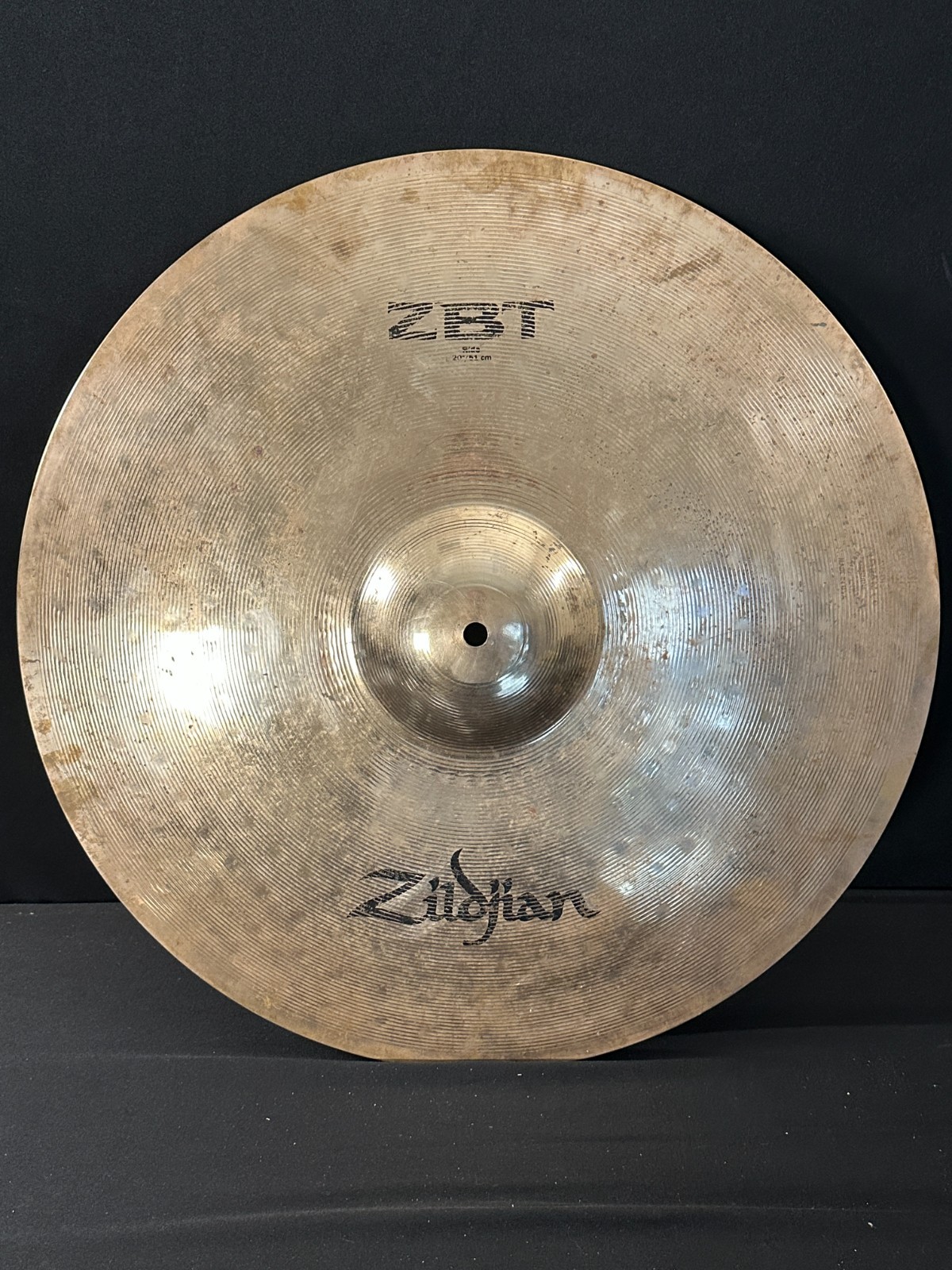 Zildjian ZBT (Zildjian Bronze Tone) 20" Ride Cymbal balanced def and overtones