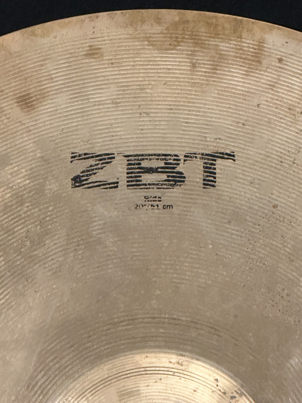 Zildjian ZBT (Zildjian Bronze Tone) 20" Ride Cymbal balanced def and overtones - Image 2
