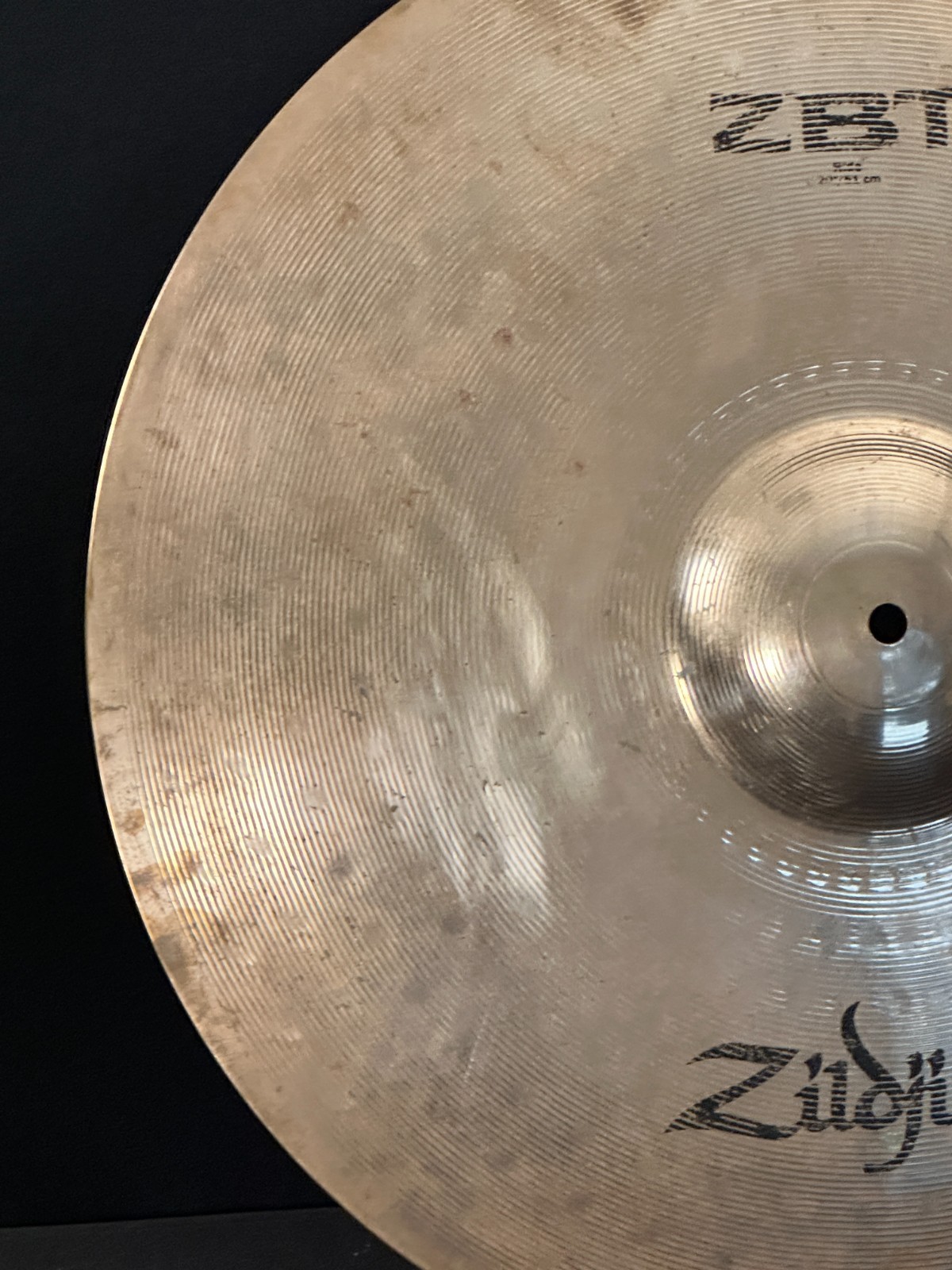 Zildjian ZBT (Zildjian Bronze Tone) 20" Ride Cymbal balanced def and overtones - Image 4