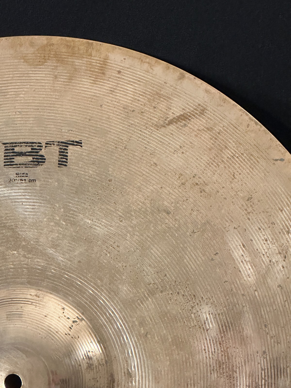 Zildjian ZBT (Zildjian Bronze Tone) 20" Ride Cymbal balanced def and overtones - Image 7