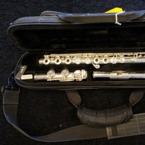 Vintage Gemeinhardt Hand Sterling Crafted Silver Open-Hole Flute C-Foot - Image 5
