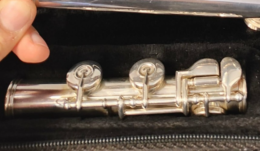 Vintage Gemeinhardt Hand Sterling Crafted Silver Open-Hole Flute C-Foot - Image 7