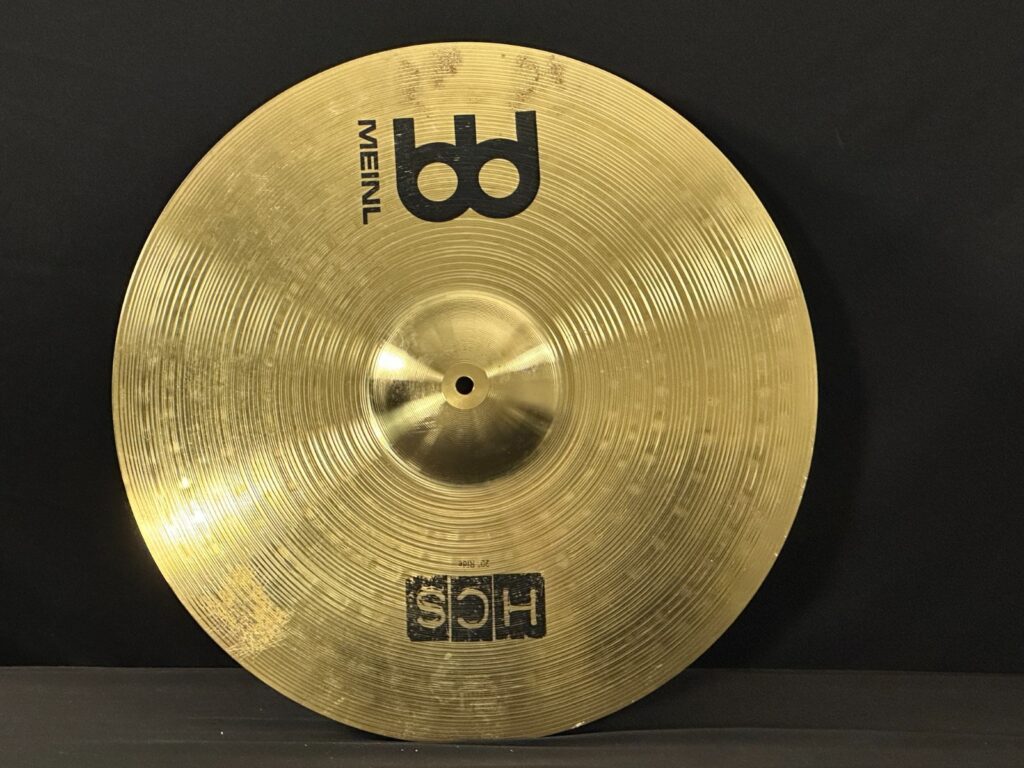 Meinl HCS 20" Ride Cymbal, entry level brass cymbal, warm sound, made in Germany