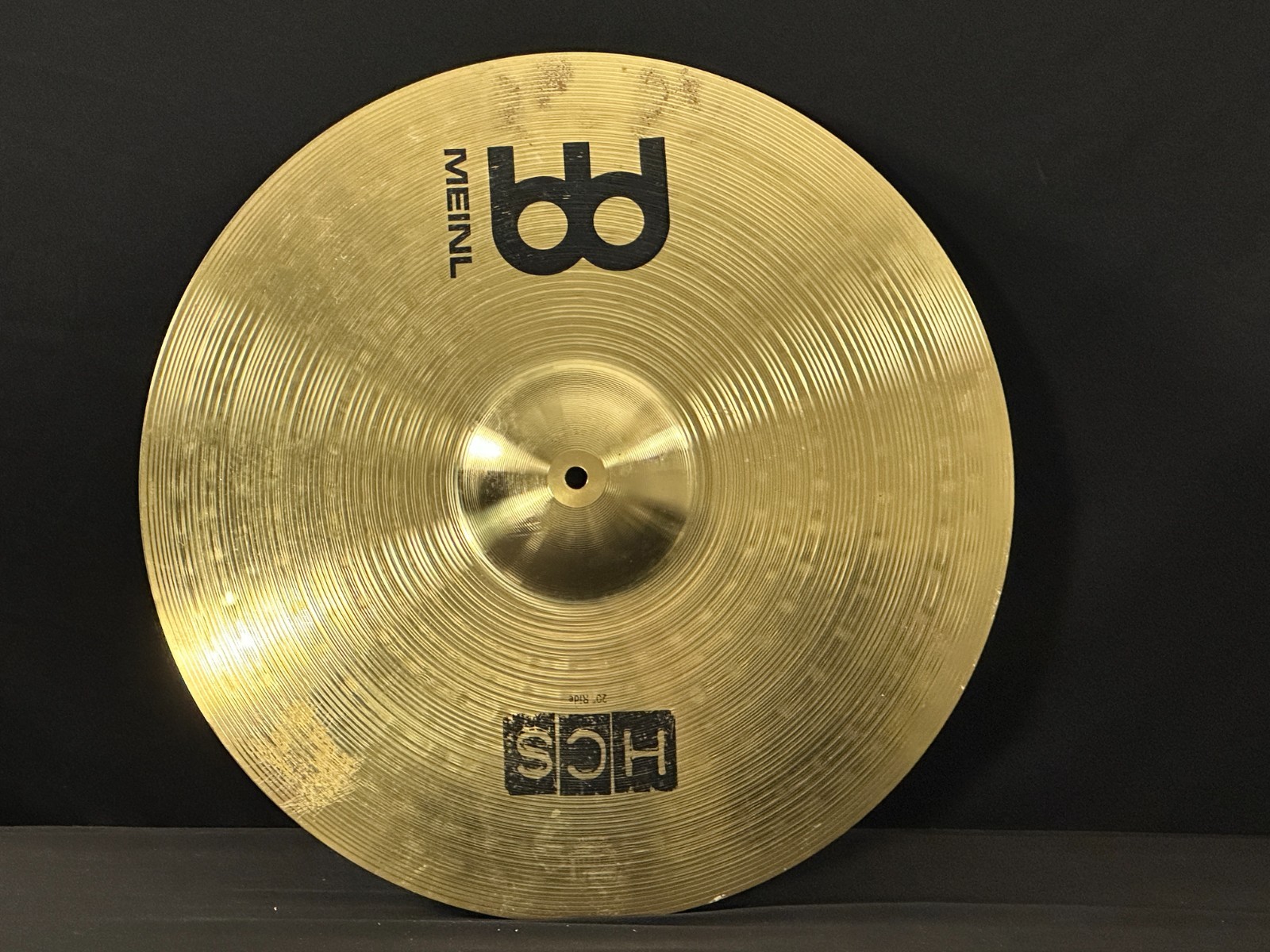 Meinl HCS 20" Ride Cymbal, entry level brass cymbal, warm sound, made in Germany