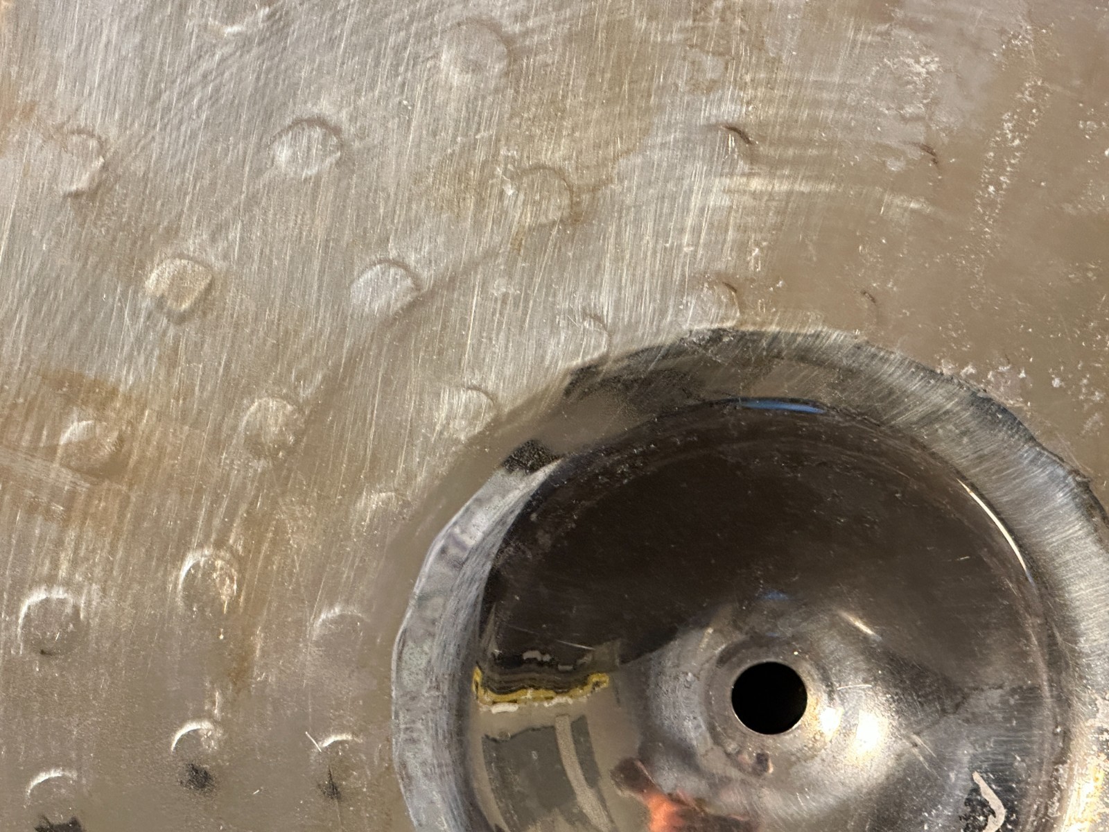 Zildjian ZBT 14" Hi-Hat cymbals for drumset, bronze construction, made in USA - Image 13