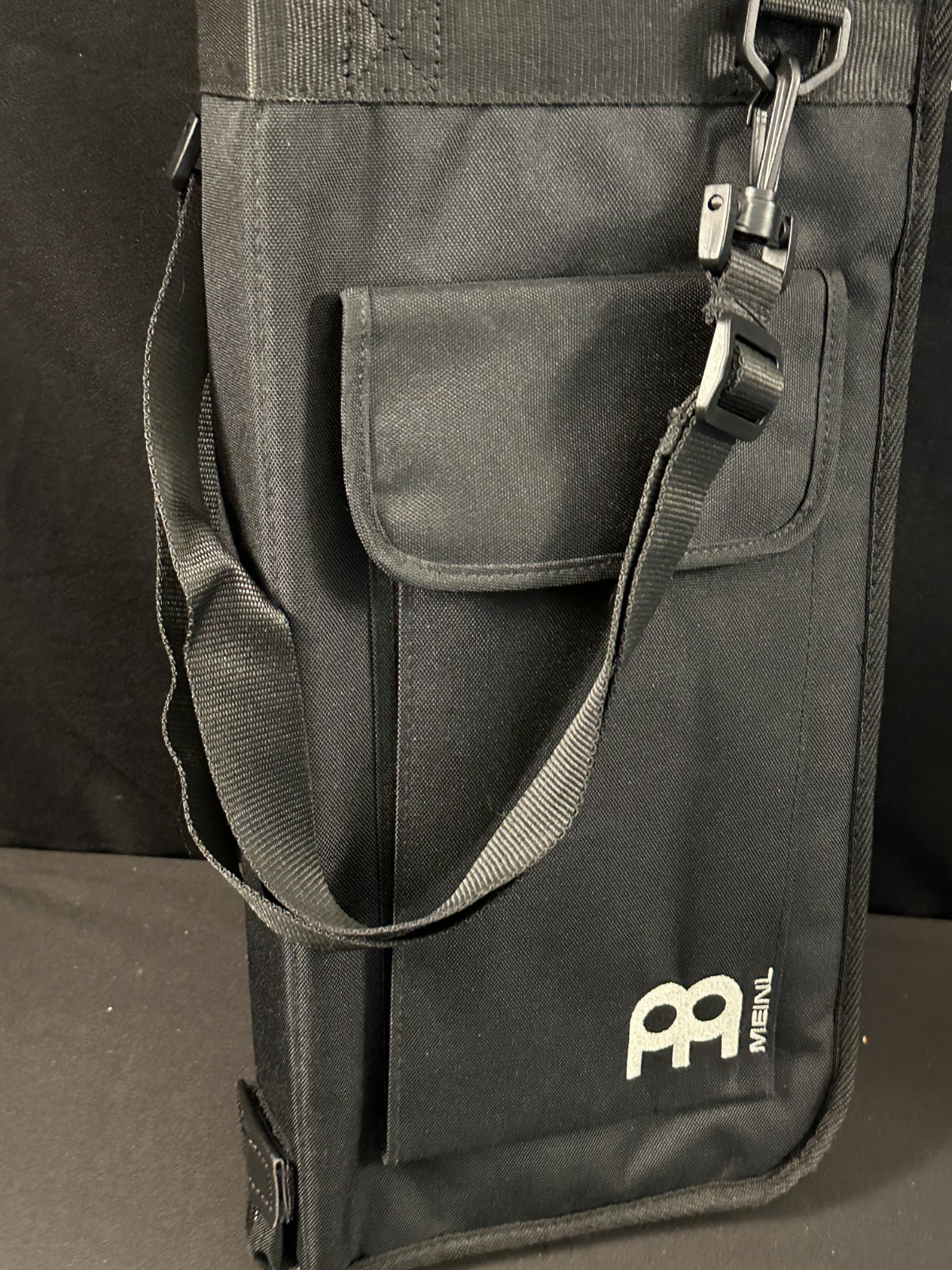 Meinl Stick Bag w/stick sleeves, accessory pockets, hang straps, shoulder strap - Image 9