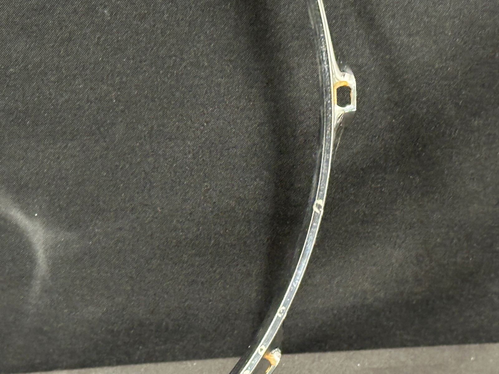 14" 10-lug/10 Hole Triple-Flange Drum Snare Hoop, Batter side, Chrome finish - Image 5