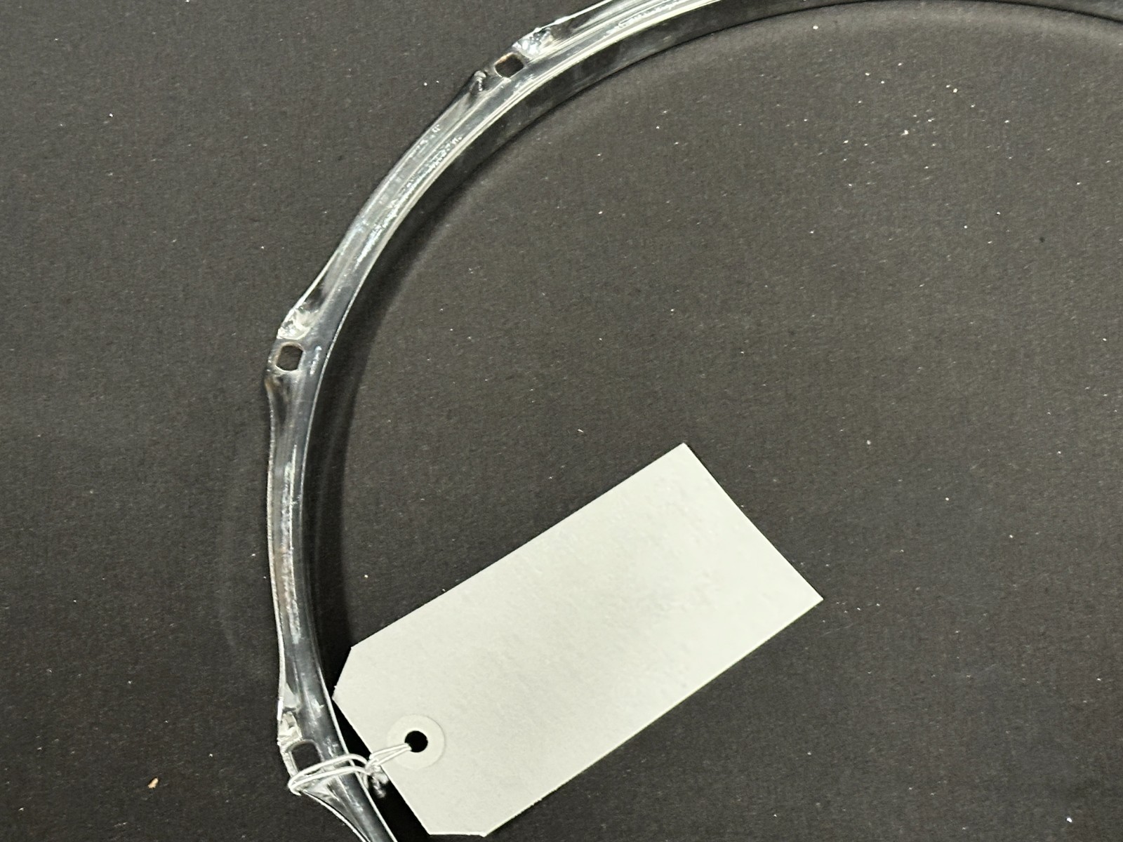 14" 10-lug/10 Hole Triple-Flange Drum Snare Hoop, Batter side, Chrome finish - Image 10