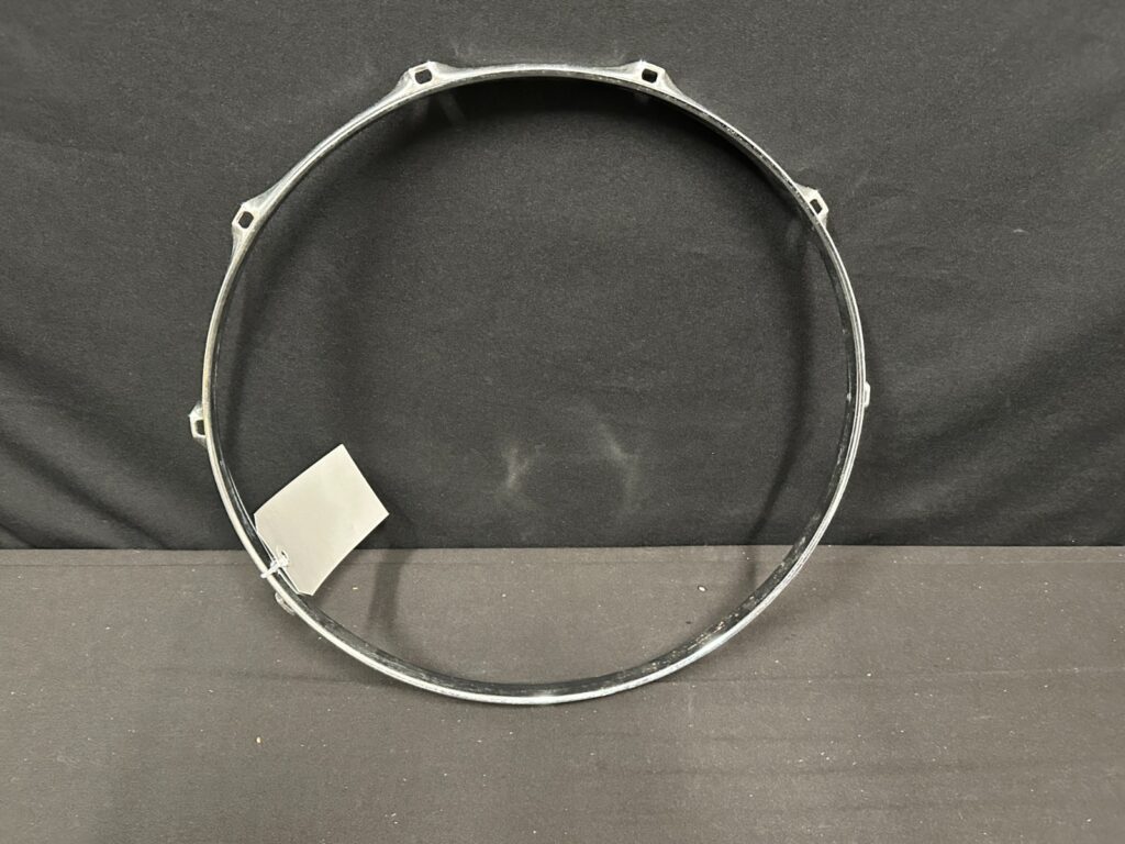 14" 10-lug/10 Hole Triple-Flange Drum Snare Hoop, Batter side, Chrome finish