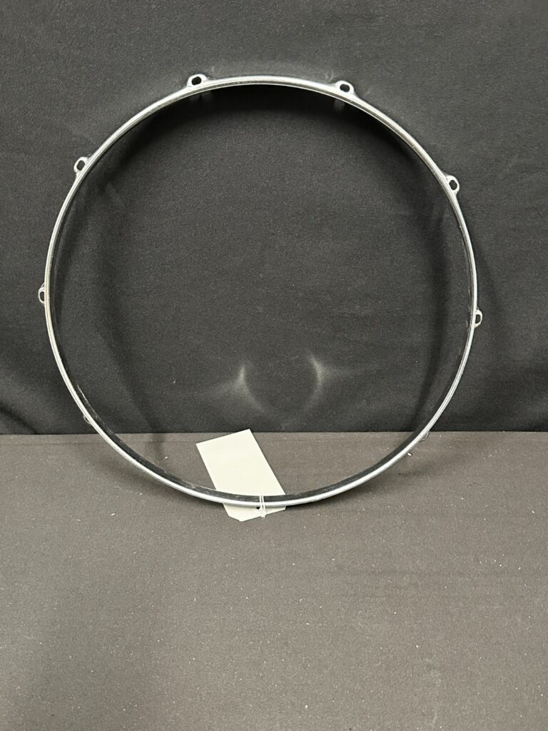 14" 10-lug/10 Hole Triple-Flange Drum Snare Hoop, Batter side, Chrome finish