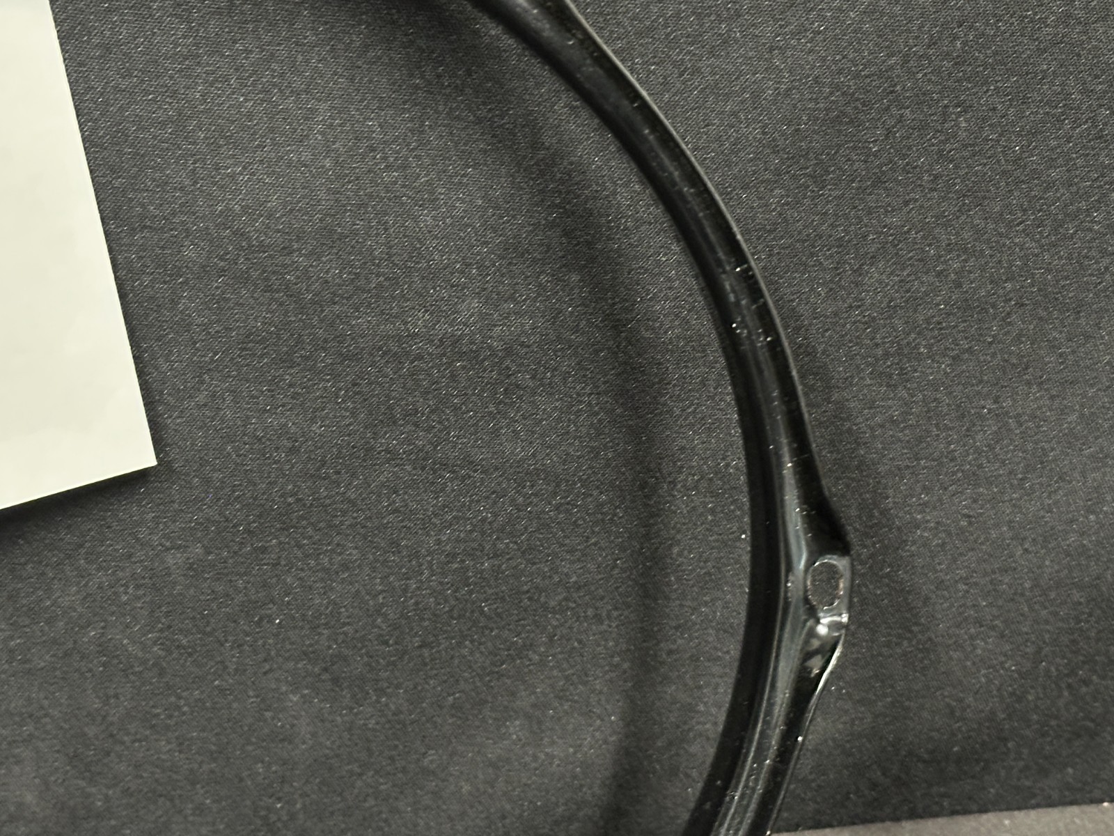 10" 6-lug/6 Hole Triple-Flange Drum Hoop, Black finish, unbranded - Image 11