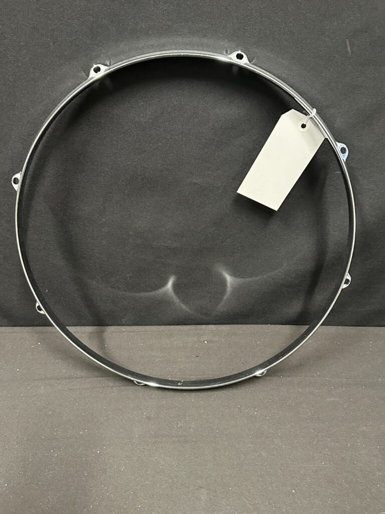 Lea Hung 1608 16" 8-lug/8 Hole Die Cast Drum Hoop, Chrome finish