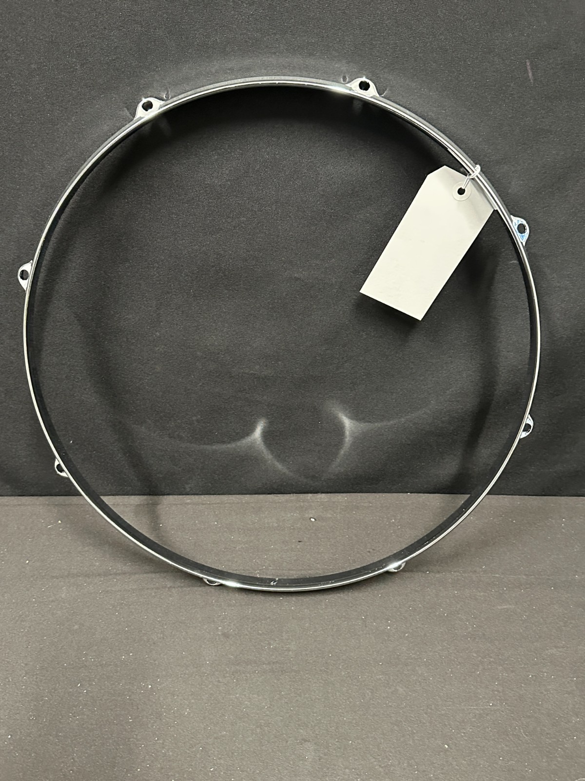Lea Hung 1608 16" 8-lug/8 Hole Die Cast Drum Hoop, Chrome finish