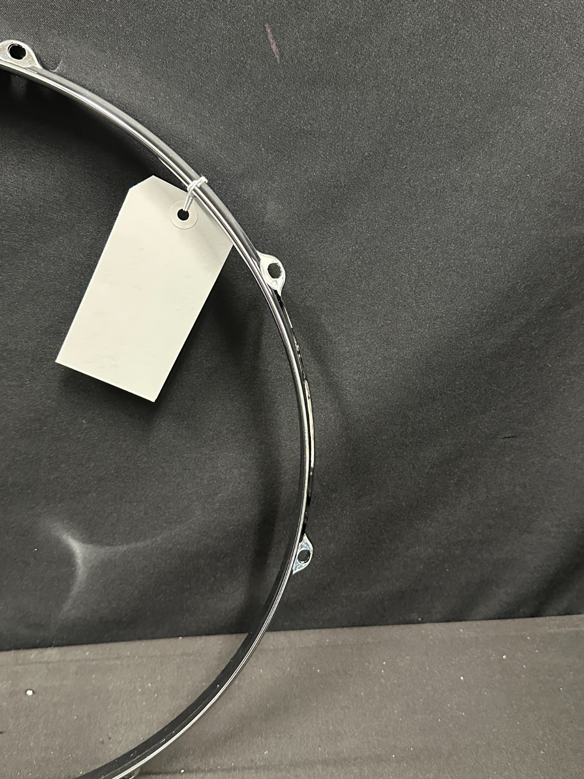 Lea Hung 1608 16" 8-lug/8 Hole Die Cast Drum Hoop, Chrome finish - Image 5