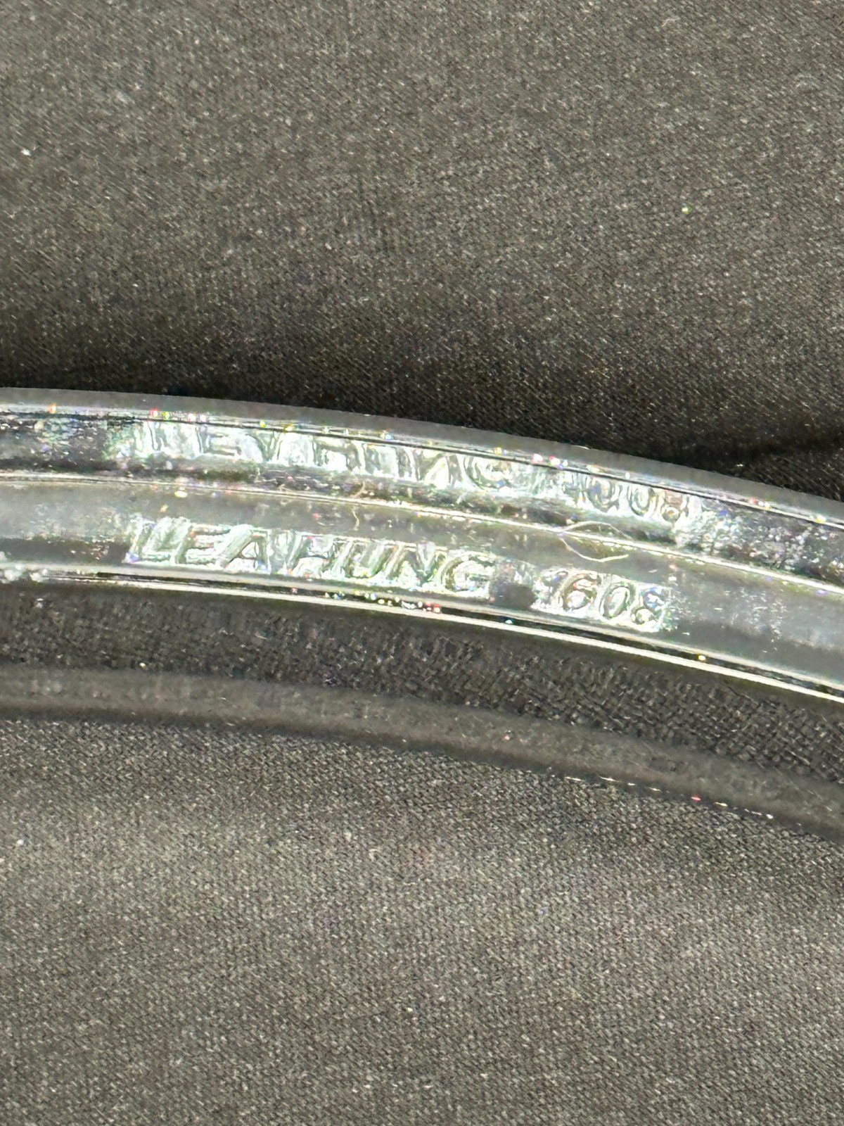 Lea Hung 1608 16" 8-lug/8 Hole Die Cast Drum Hoop, Chrome finish - Image 7