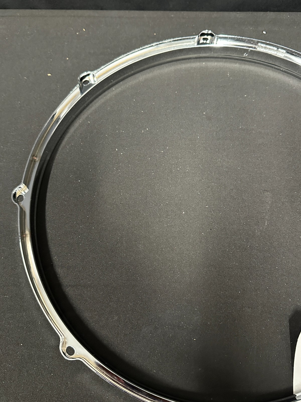 Lea Hung 1608 16" 8-lug/8 Hole Die Cast Drum Hoop, Chrome finish - Image 8