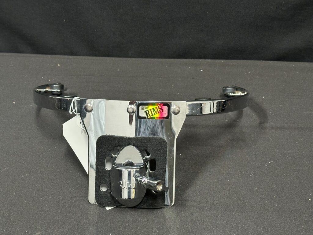 RIMS 12" Suspension Drum Mount, chrome plated steel construction, rubber points