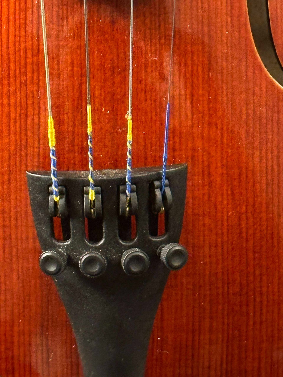 Strobel ML-105 Full Size Violin outfit with Cadenza Overture bow and hygrometer - Image 11