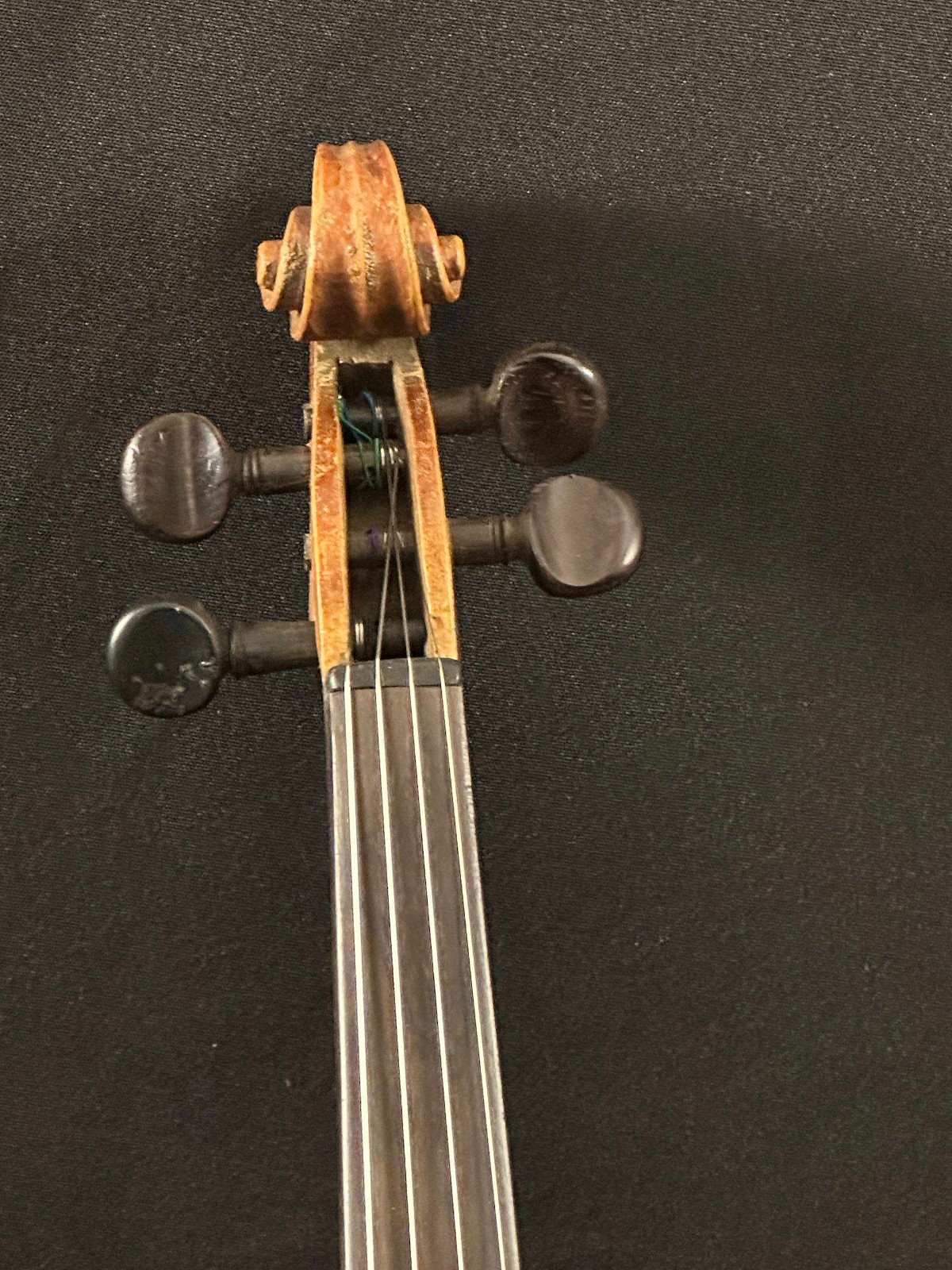Vintage Strad Copy 4/4 Violin outfit, with bow and case, made in Austria - Image 3