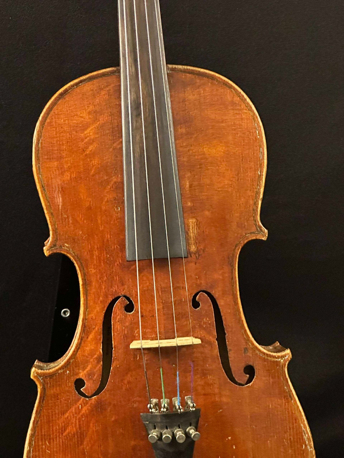 Vintage Strad Copy 4/4 Violin outfit, with bow and case, made in Austria - Image 5