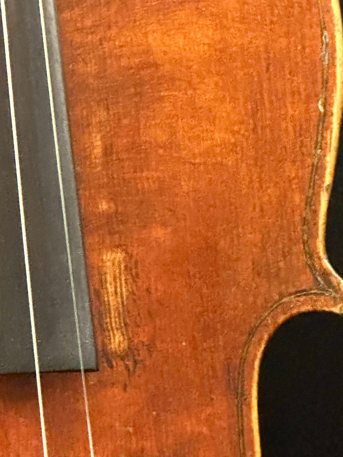 Vintage Strad Copy 4/4 Violin outfit, with bow and case, made in Austria - Image 6