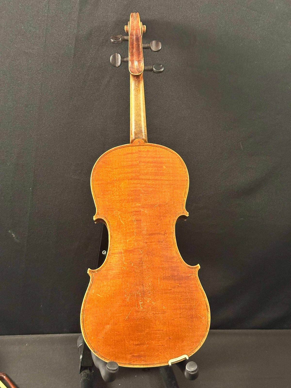 Vintage Strad Copy 4/4 Violin outfit, with bow and case, made in Austria - Image 10