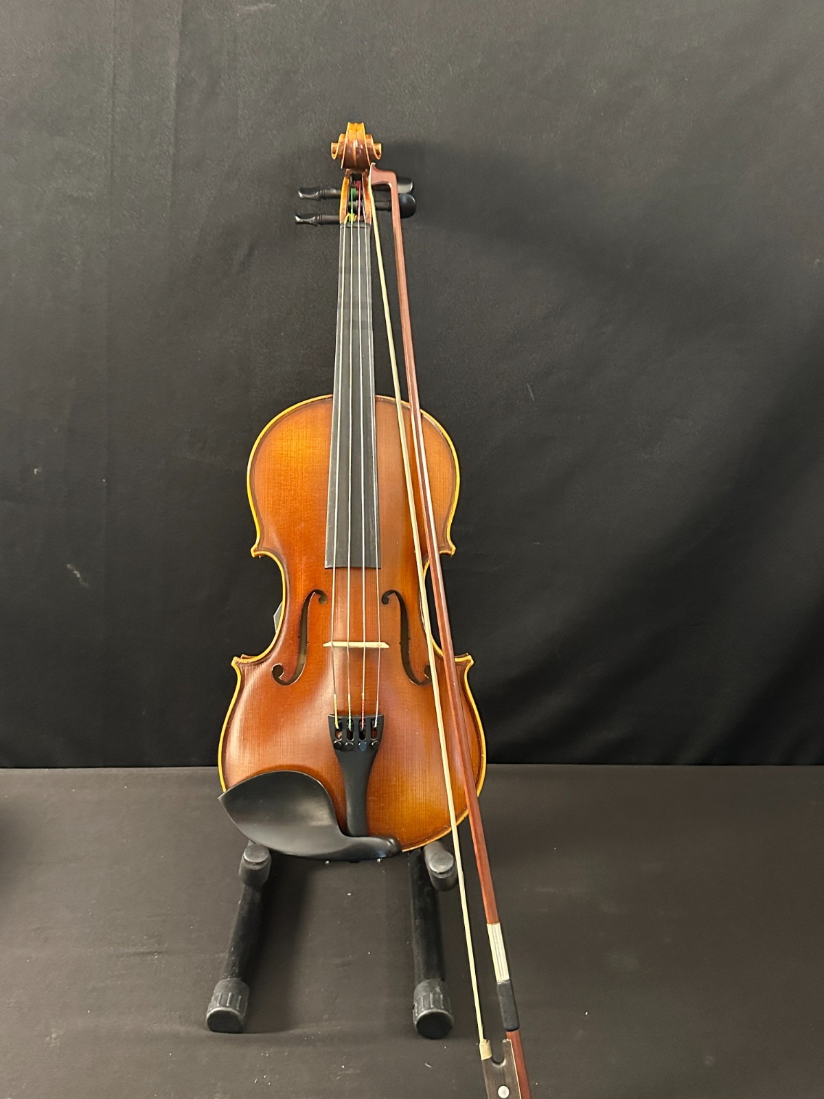Franz Hoffman Etude 14" Viola Outfit with bow, fine tuners, and padded case - Image 2
