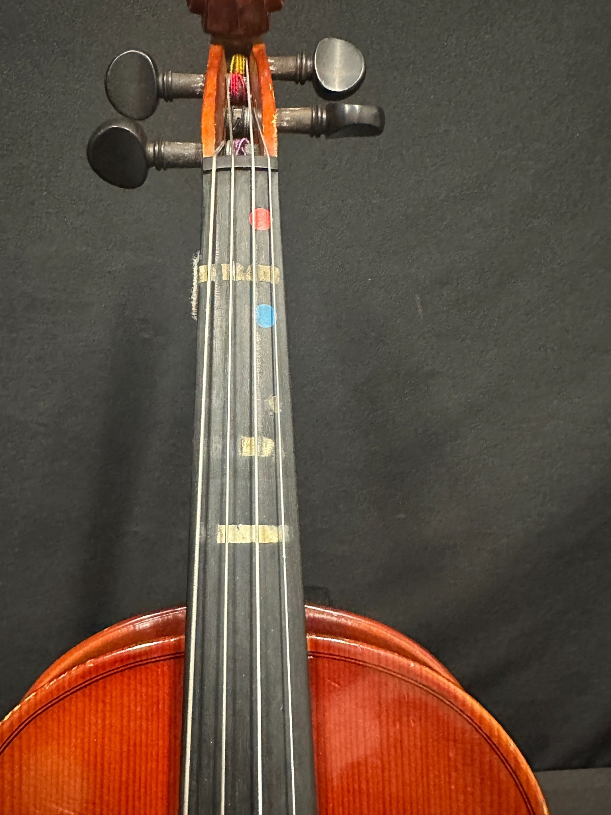 Erich Pfretzschner 13" Viola, comes with bow, chinrest, fine tuners, hard case - Image 3