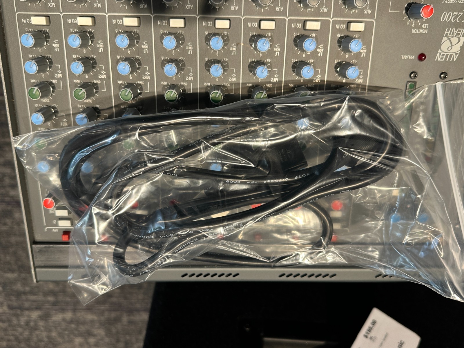 Allen & Heath GL2200 32-Channel Mixing Board, 36"x22"x6", analog, front of house - Image 14