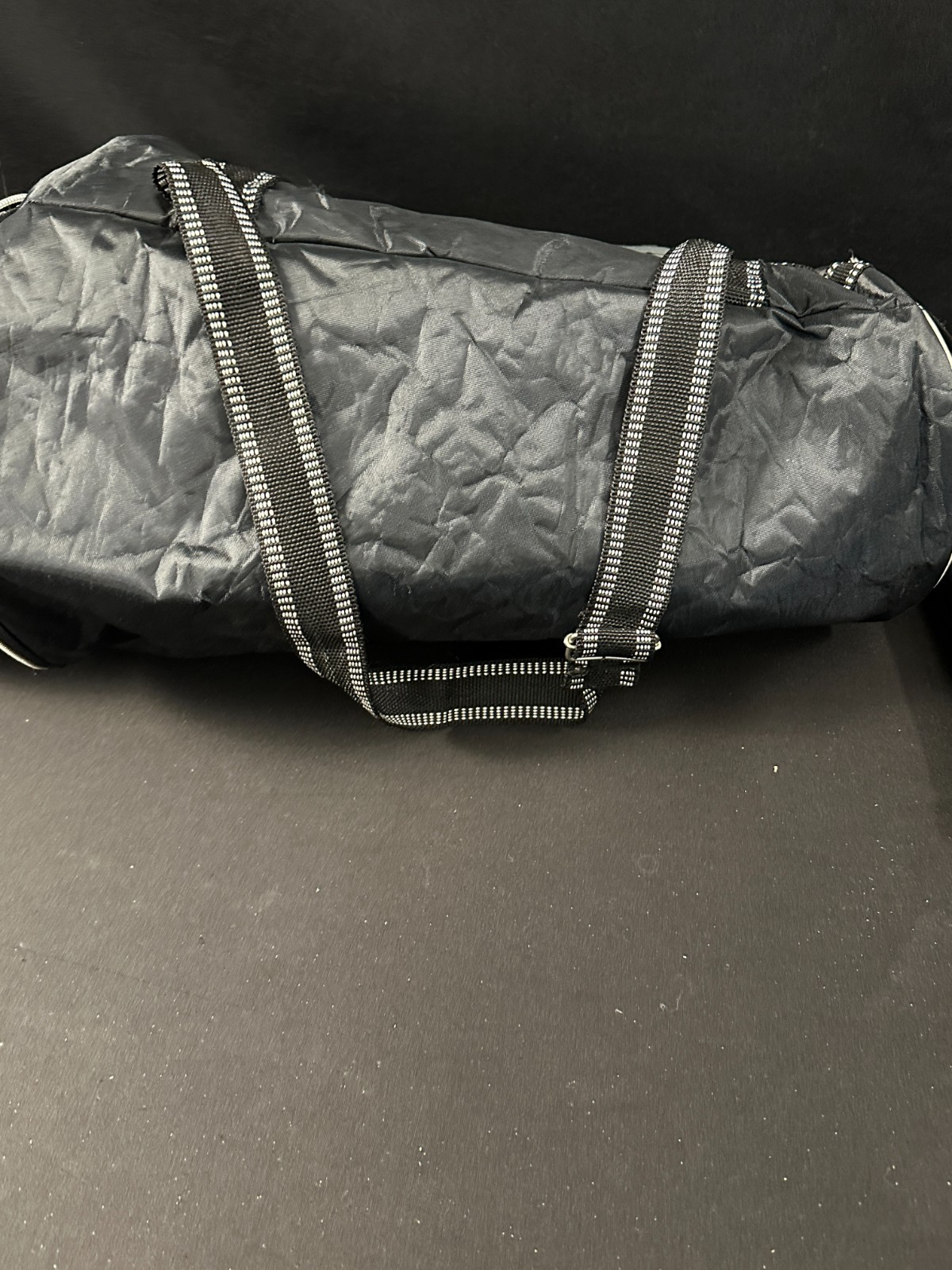 11 inch Bavly Export Dumbek Bag, black, backpack style with adjustable straps - Image 8
