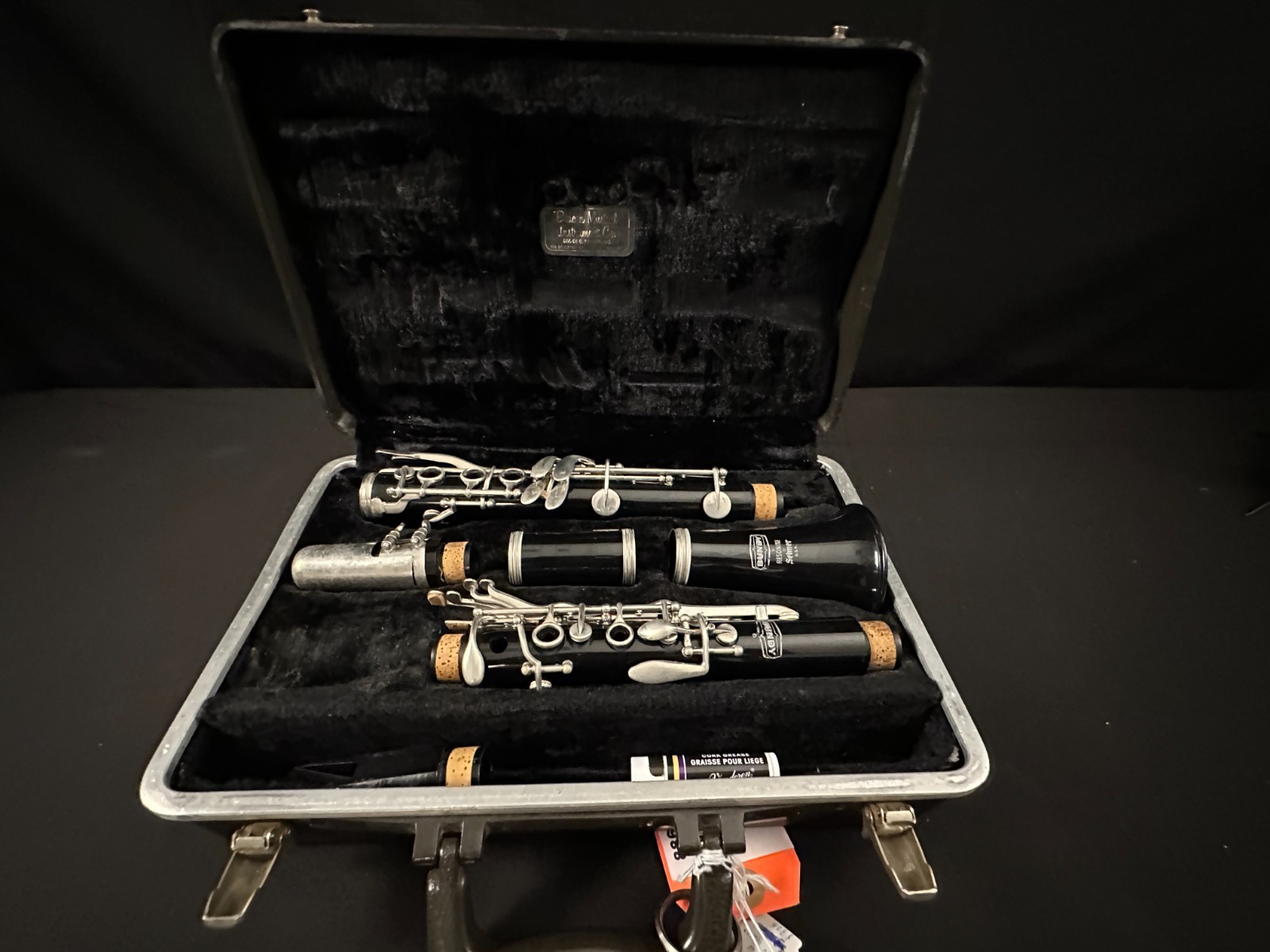 Selmer Bundy Plastic Clarinet with Yamaha 4C Mouthpiece and Bundy case - Image 3