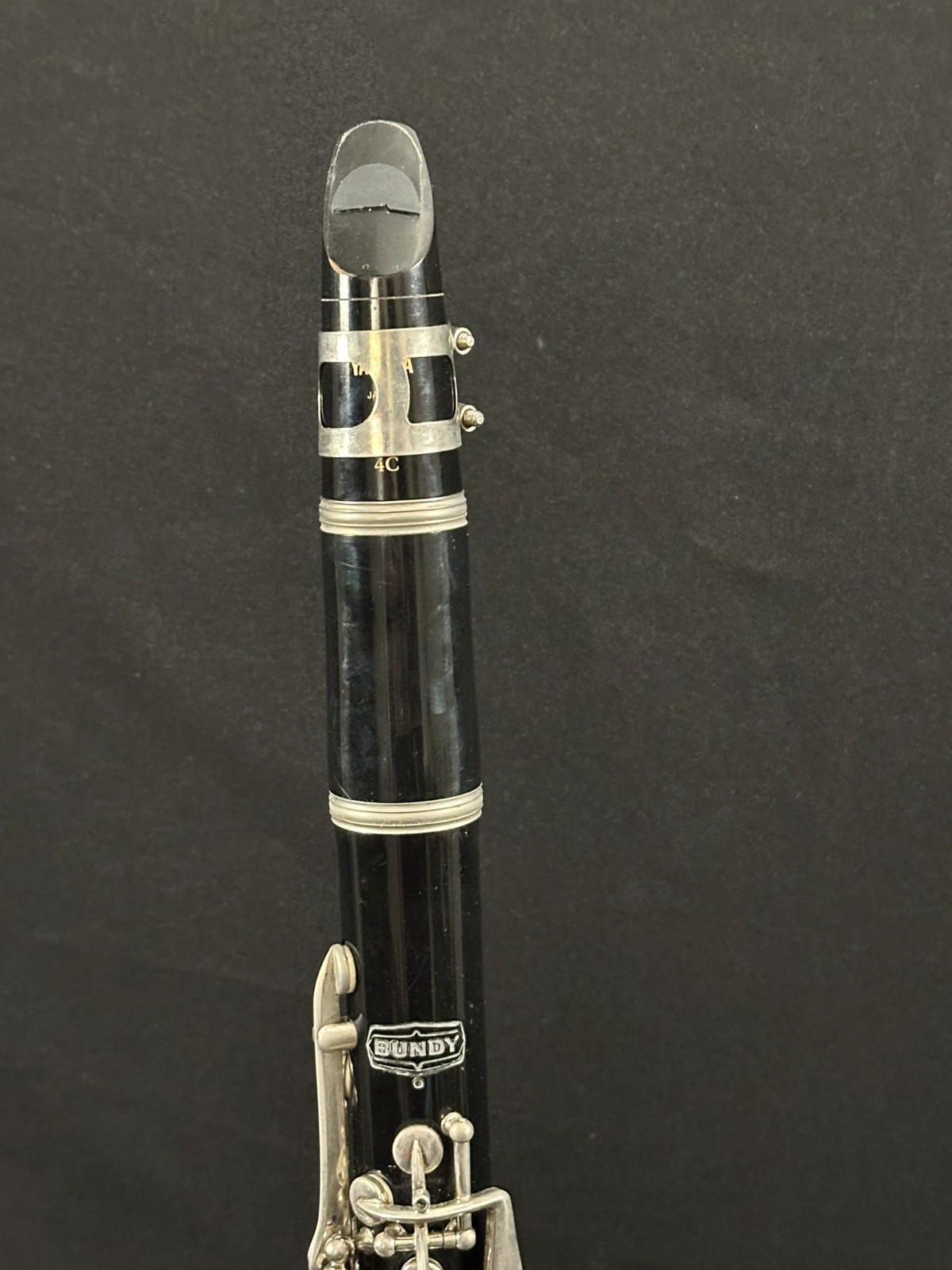 Selmer Bundy Plastic Clarinet with Yamaha 4C Mouthpiece and Bundy case - Image 5