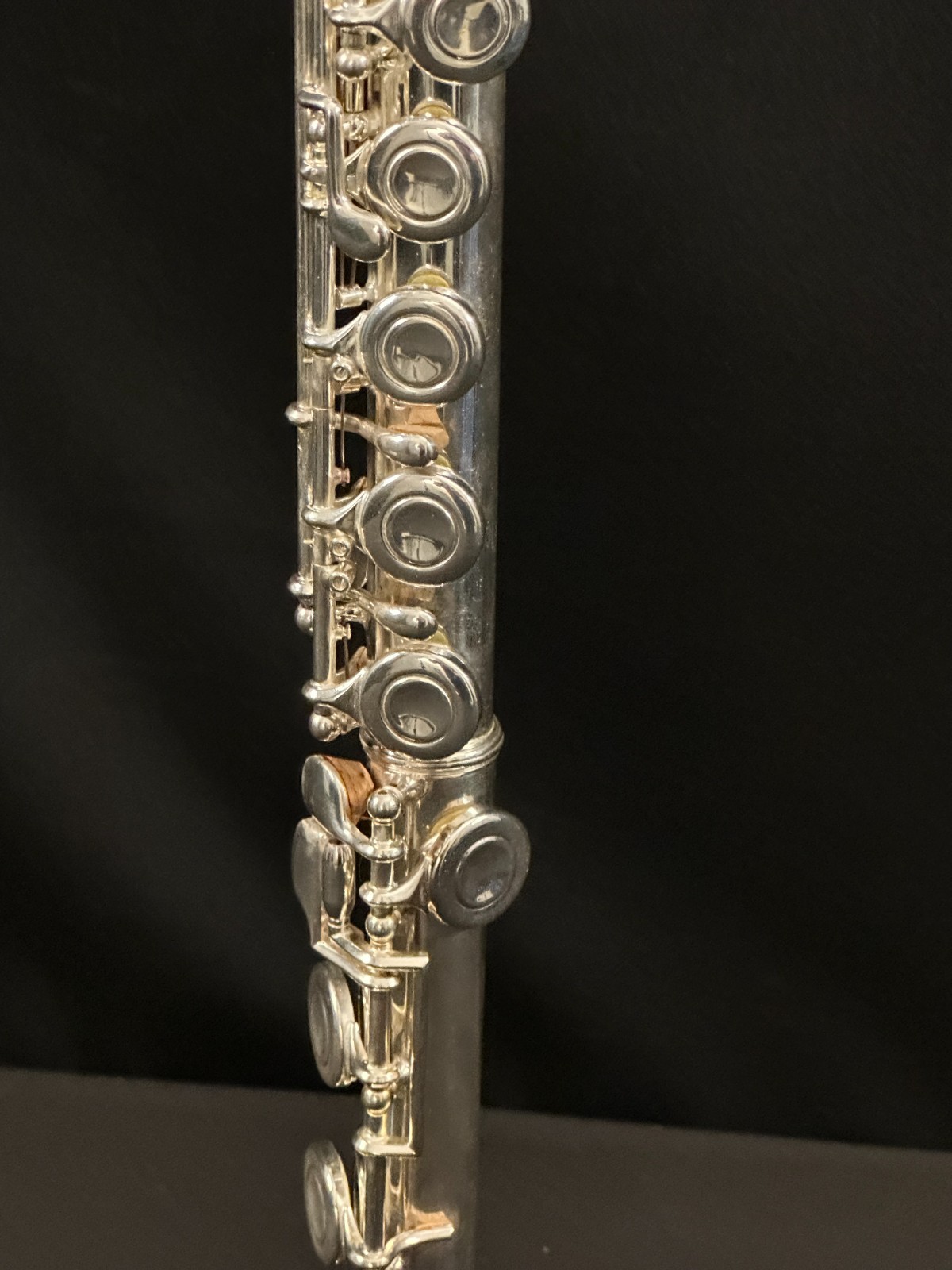 Haynes Schwelm Closed Hole Student Flute, Silver plated, offset G, case w/strap - Image 5