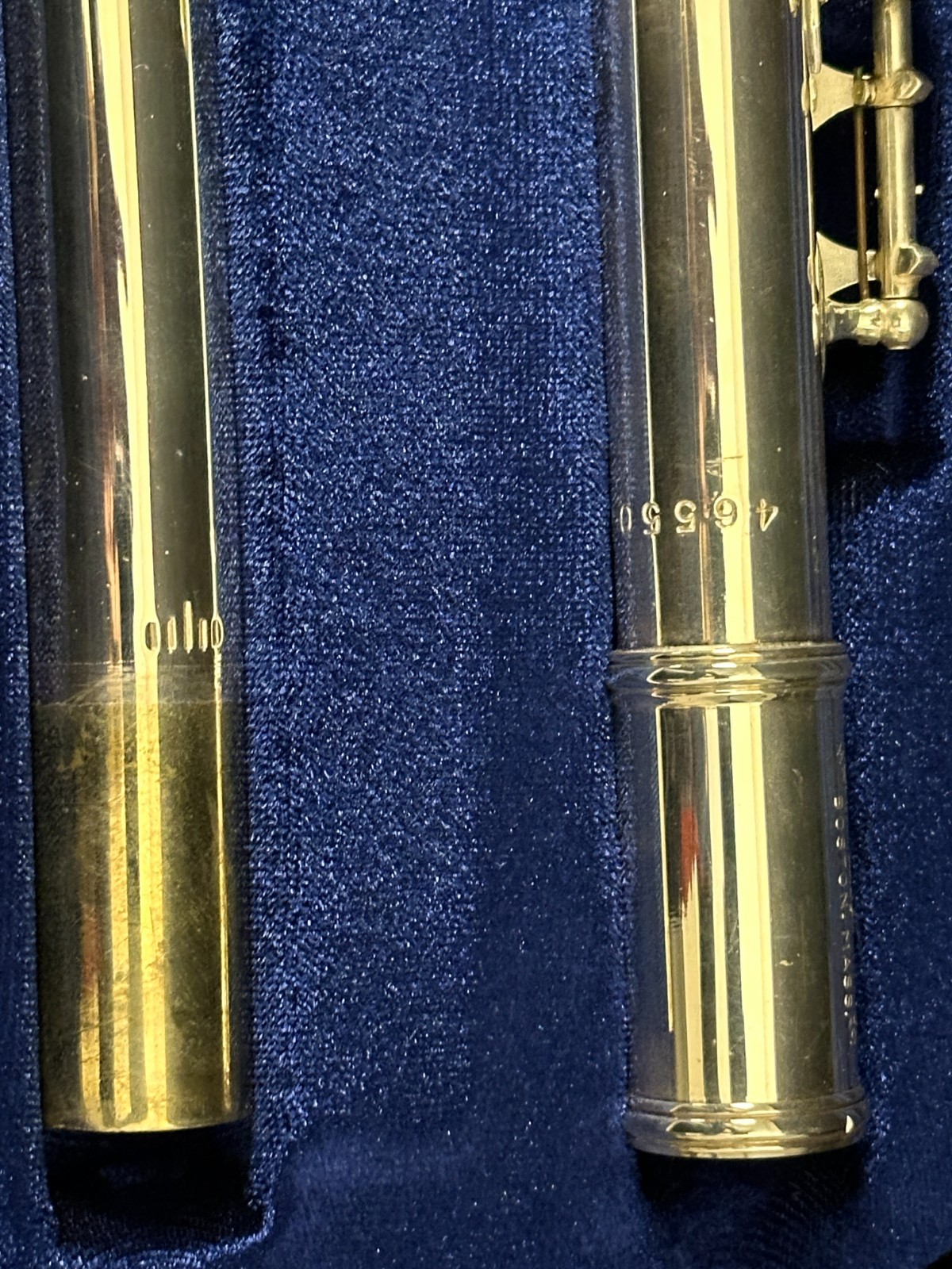 Haynes Schwelm Closed Hole Student Flute, Silver plated, offset G, case w/strap - Image 20