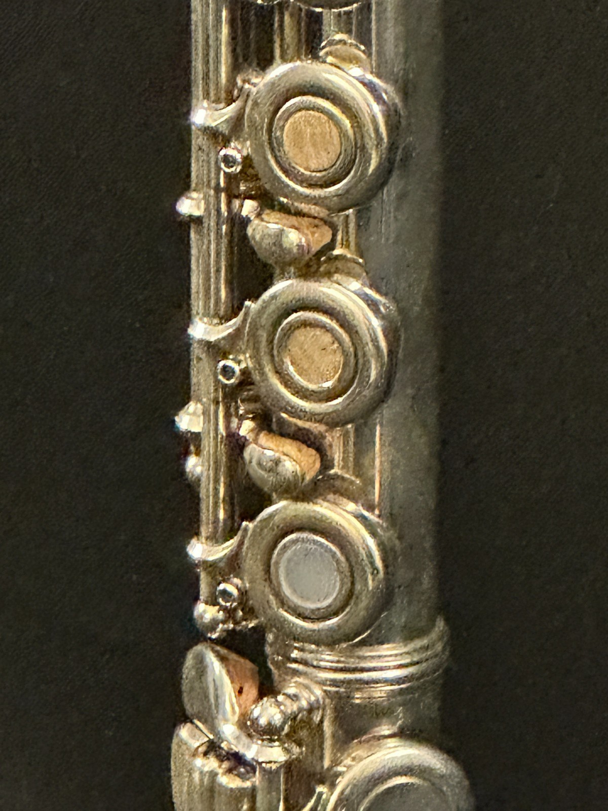 Vintage Armstrong 80 Sterling Silver Open Hole B Foot Flute with case, USA Made - Image 6