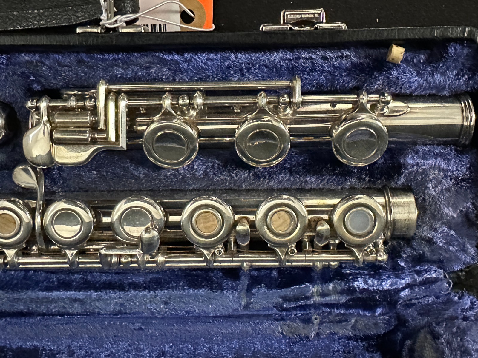 Vintage Armstrong 80 Sterling Silver Open Hole B Foot Flute with case, USA Made - Image 13