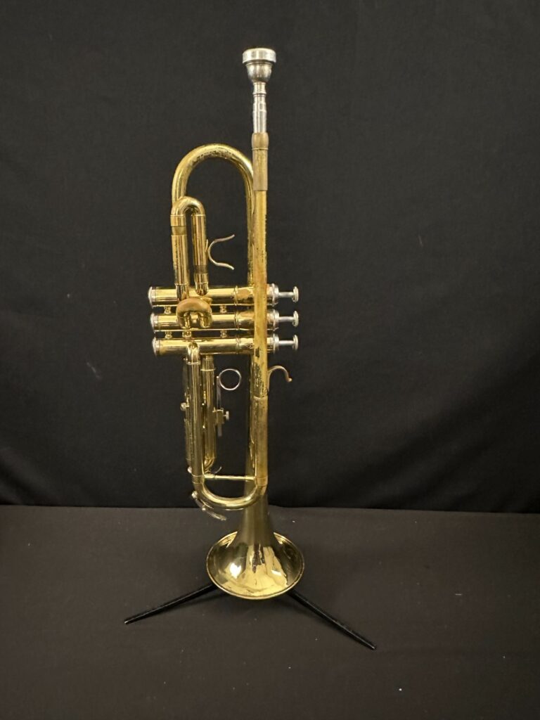 Allora Student Trumpet with Bach 3C Mouthpiece and black zippered case