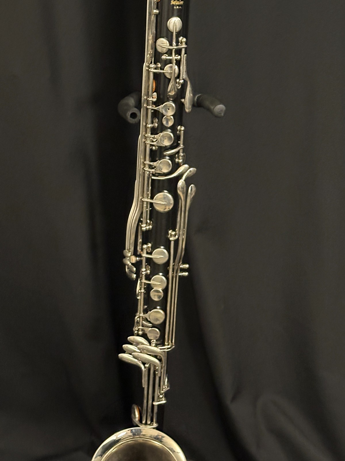 Selmer Bundy Bass Clarinet w/ mouthpiece, neckstrap, accessories, no peg Low Eb - Image 8