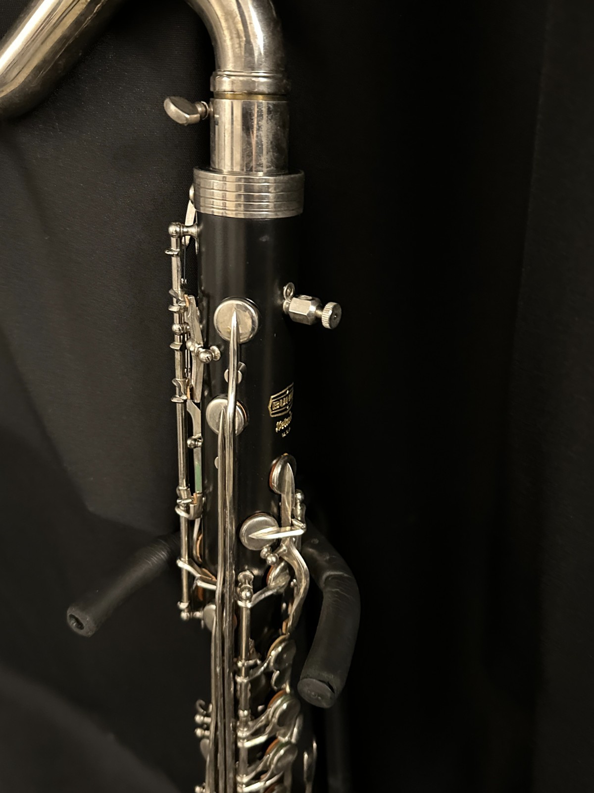Selmer Bundy Bass Clarinet w/ mouthpiece, neckstrap, accessories, no peg Low Eb - Image 18