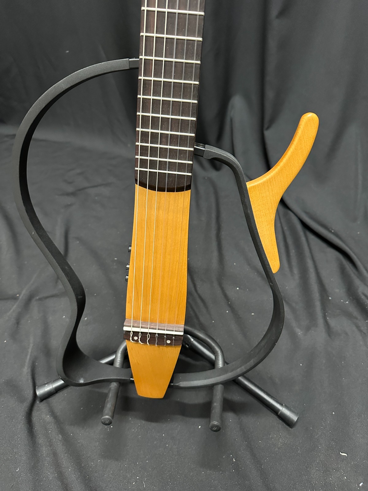 Yamaha SLG-100N Silent Acoustic-Electric Guitar with new Gift of Music Gig Bag - Image 6