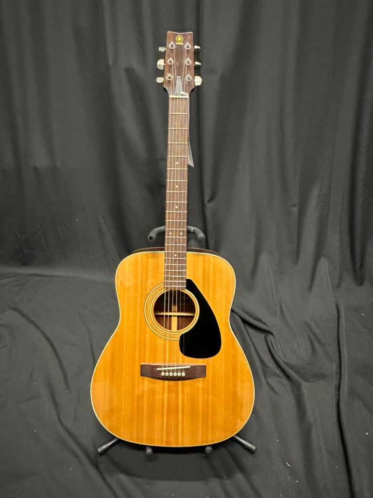 Vintage Yamaha FG-160 Acoustic Guitar with hard case, set up by pro luthier